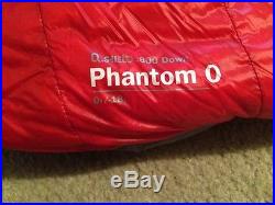 Mountain Hardwear Phantom 0F Sleeping Bag winter camping down fill 800 qshield