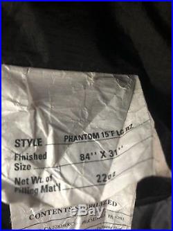 Mountain Hardwear Phantom 15 Degree 800 Fill Down Long Sleeping Bag Stuff Sack