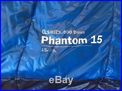 Mountain Hardwear Phantom 15 Degree 800 Fill Down Sleeping Bag Long