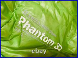 Mountain Hardwear Phantom 32 Backpacking Sleeping Bag 800-fill goose down