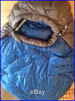 Mountain Hardwear Phantom 32 sleeping bag 800 down ultralight 6'6 Long LH zip