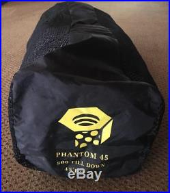 Mountain Hardwear Phantom 45 800-Fill Down Sleeping Bag