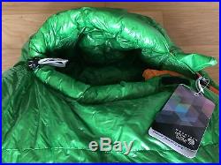 Mountain Hardwear Phantom Flame 15º Long 800 fill down sleeping bag NWT