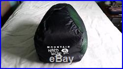Mountain Hardwear Phantom Flame 15 Sleeping Bag Cyber Green Regular Right Zip
