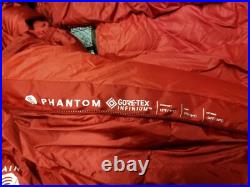 Mountain Hardwear Phantom Gore Tex 0F/-18C Sleeping Bag Unisex Left Hand NWT