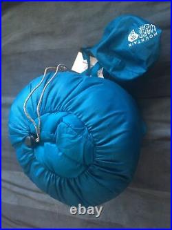 Mountain Hardwear Shasta 15 Sleeping Bag, Vinson Blue, Size Long Left Zip