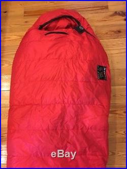 Mountain Hardwear Tioga SL 0 Down Long Left Zip Sleeping Bag EUC