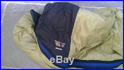 Mountain Hardwear Universe SL 4 Season Down Mountaineering Sleeping Bag LARGE LZ