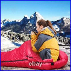 Mummy Sleeping Bag 1100g White Duck Down for Adult Backpacking Camping Hiking