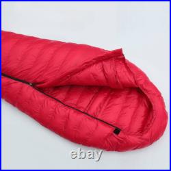 Mummy Sleeping Bag 1100g White Duck Down for Adult Backpacking Camping Hiking