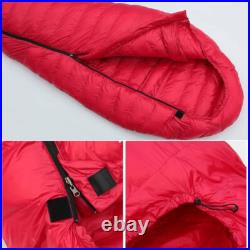 Mummy Sleeping Bag 1100g White Duck Down for Adult Backpacking Camping Hiking