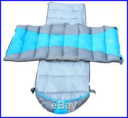 Mummy Sleeping Bag -5F/15C Camping Hiking With Carrying Case Brand 86 x 29.5