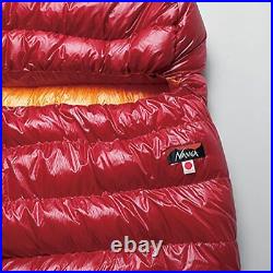 NANGA Sleeping bag Rabaima Bag W400 RABA400 Red Ship from Japan New