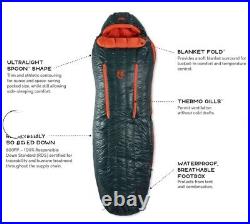 NEMO Equipment Forte Men's Regular Sleeping Bag 35F/-2C Size Regular