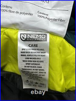 NEMO Jazz 30 Sleeping Bag Synthetic Double NWT