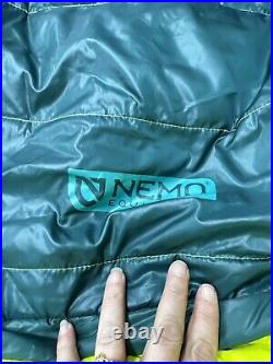 NEMO Jazz 30 Sleeping Bag Synthetic Double NWT