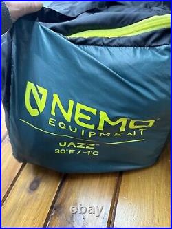 NEMO Jazz 30 Sleeping Bag Synthetic Double NWT