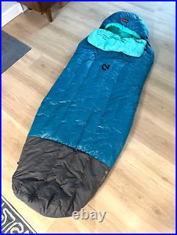 NEMO Rave 15F Women's Down Backpacking Sleeping Bag Excellent Used Condition