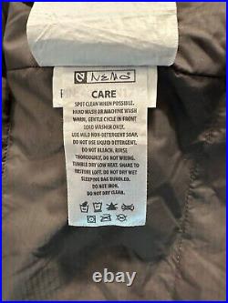 NEMO Rave 15F Women's Down Backpacking Sleeping Bag Excellent Used Condition