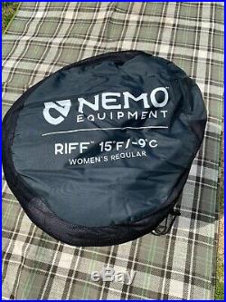 NEMO Riff 15 degree sleeping bag