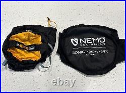 NEMO Sonic -20 Sleeping Bag Used