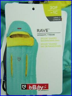 NEMO Women's Rave 30 Sleeping Bag-Long