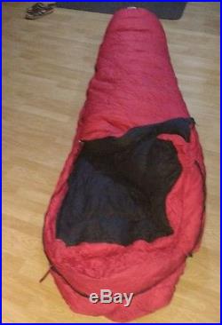 NEW! Feathered Friends Ptarmigan EX long -25 degree down sleeping bag