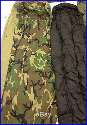 NEW GORE-TEX MODULAR SLEEPING BAG SLEEP SYSTEM 4 PIECE UP TO -40° FAST SHIP