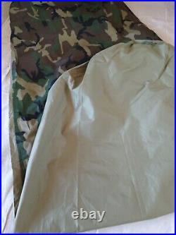 NEW Genuine US Military Waterproof Goretex Bivy Sleeping Bag Cover Woodland Camo