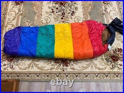 NEW Marmot Rainbow Yolla Bolly 30° Sleeping Bag Lightweight 650-fill down