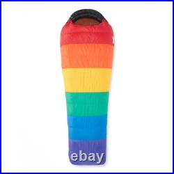 NEW Marmot Rainbow Yolla Bolly 30° Sleeping Bag Lightweight 650-fill down
