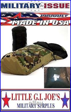 NEW Military MSS 4-pc Modular Sleep System WithGore-Tex Bivey -40° 9-Strap Stuff