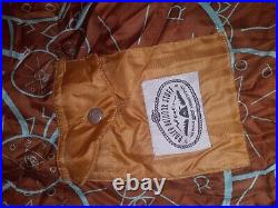 NEW Poler Napsack Reversible Sleeping Bag M Furry Orange & Brown Camp Vibes RARE