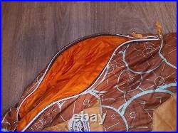 NEW Poler Napsack Reversible Sleeping Bag M Furry Orange & Brown Camp Vibes RARE