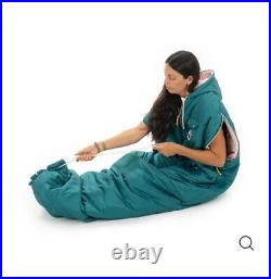 NEW Poler Napsack Reversible Sleeping Bag Suit L Gumball Stuff Camp Vibes RARE