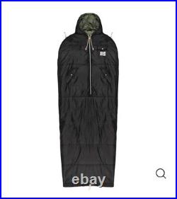 NEW Poler Napsack Reversible Sleeping Bag Suit M Furry Camo & Black Camp Vibes