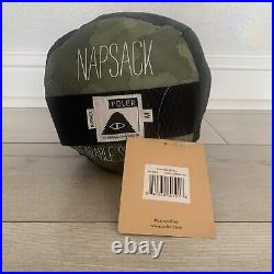 NEW Poler Napsack Reversible Sleeping Bag Suit M Furry Camo & Black Camp Vibes