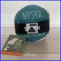 NEW Poler Napsack Reversible Sleeping Bag Suit M Gumball Stuff Camp Vibes RARE