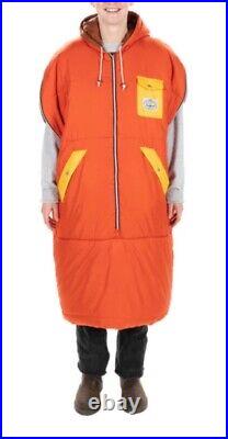 NEW Poler Napsack Reversible Sleeping Bag Suit S Sunset Orange Camp Vibes RARE