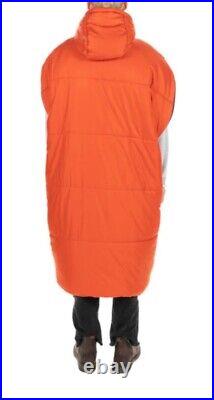 NEW Poler Napsack Reversible Sleeping Bag Suit S Sunset Orange Camp Vibes RARE