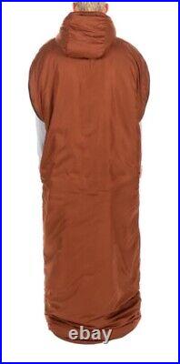 NEW Poler Napsack Reversible Sleeping Bag Suit S Sunset Orange Camp Vibes RARE