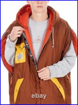 NEW Poler Napsack Reversible Sleeping Bag Suit S Sunset Orange Camp Vibes RARE