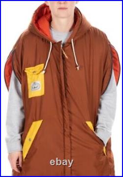NEW Poler Napsack Reversible Sleeping Bag Suit S Sunset Orange Camp Vibes RARE