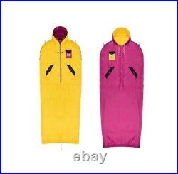 NEW Poler Napsack Reversible Sleeping Bag XL 1990 Neon Ski Snow Camp Vibes RARE