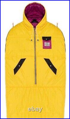 NEW Poler Napsack Reversible Sleeping Bag XL 1990 Neon Ski Snow Camp Vibes RARE