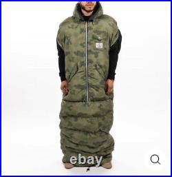 NEW Poler Napsack Sleeping Bag M CAMO ZONKER 600 Down Winter WARM! Camp Vibes