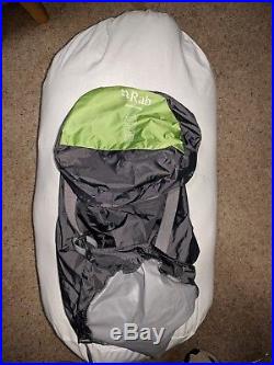 NEW Rab Ascent 500XL Down Sleeping Bag Unused/NewithNever had a human in it