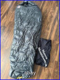 NEW Western Mountaineering Sequoia Microlite XP MicroFiber Sleeping Bag 5F Down