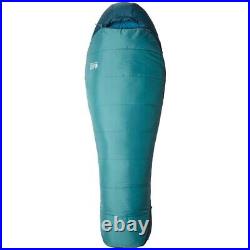 NWT Mountain Hardwear Bozeman 30 Sleeping Bag Womens Long Turquoise Blue