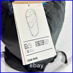 NWT North Face One Bag 700 Pro Camping Sleeping Bag Hyper Blue Radiant Yellow